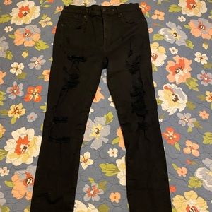 Agolde black skinny jeans, 29